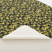 Couverture Sherpa Floral Blanket (3/4)