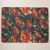 Couverture Sherpa Floral Blanket (Devant (Horizontal))