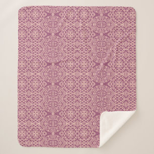 Couverture Sherpa Floral Seamless : Beau Arrière - plan Motif