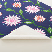Couverture Sherpa Floral Sherpa Blanket (3/4)
