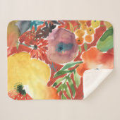 Couverture Sherpa Florales abondantes III (Devant (Horizontal))