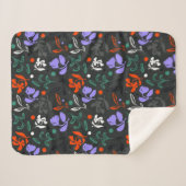 Couverture Sherpa Flore au crépuscule (Devant (Horizontal))