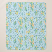 Couverture Sherpa "Flores del cielo" (Devant)
