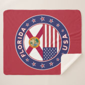 Couverture Sherpa Floride (Devant (Horizontal))