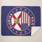 Couverture Sherpa Floride (Devant (Horizontal))