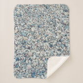 Couverture Sherpa Flot de galets (Devant)