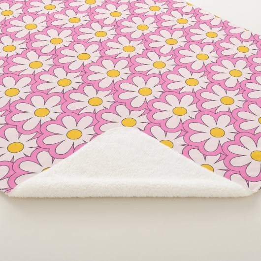 Couverture Sherpa Flower (3/4)