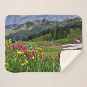 Couverture Sherpa Flowers (homonymie) Wildflowers Durango