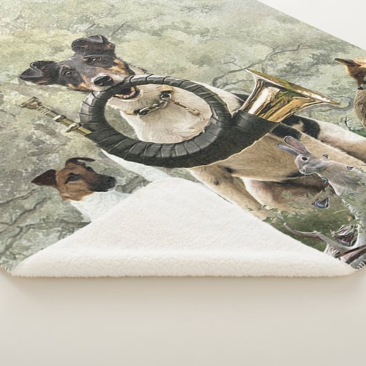 Couverture Sherpa Fluide Fox Terrier (3/4)