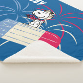 Couverture Sherpa Flying Ace Snoopy on Ice Pop (3/4)