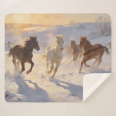 Couverture Sherpa Foals at Play (Devant (Horizontal))