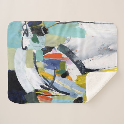 Couverture Sherpa Foire de Scarborough - Abstrait (Devant (Horizontal))
