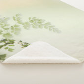 Couverture Sherpa Foliage de printemps (3/4)