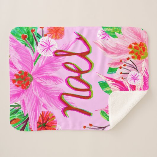 Couverture Sherpa Folio de Noël - Noel (Devant (Horizontal))