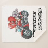 Couverture Sherpa Follow your heart take your brain (Devant (Horizontal))