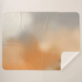 Couverture Sherpa Fond Abstrait Chaud (Devant (Horizontal))