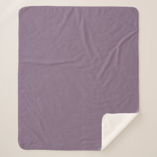 Couverture Sherpa Fond violet texturé calme et simple