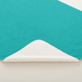 Couverture Sherpa Fond visuel sarcelle calme et simple texturé (3/4)