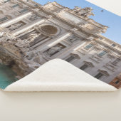 Couverture Sherpa Fontaine de Trevi tôt le matin - Rome, Italie (3/4)