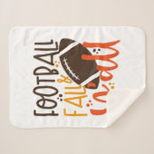Couverture Sherpa Football Fall & Y'all (Devant (Horizontal))