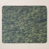 COUVERTURE SHERPA FORÊT D'ARBRE DE PINS (Devant (Horizontal))