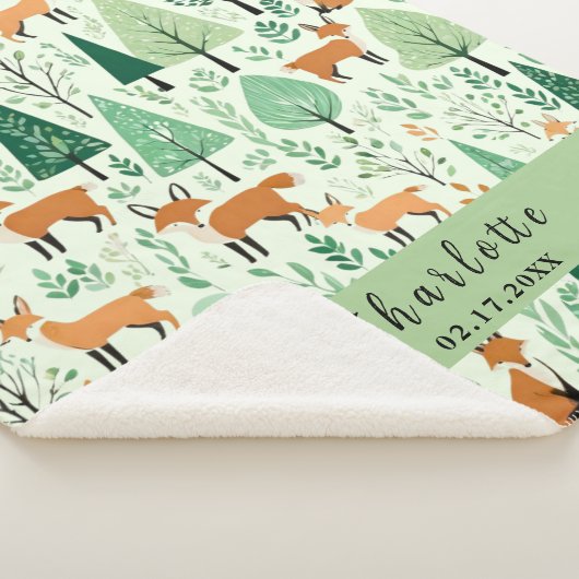 Couverture Sherpa Forêt enchantée (3/4)