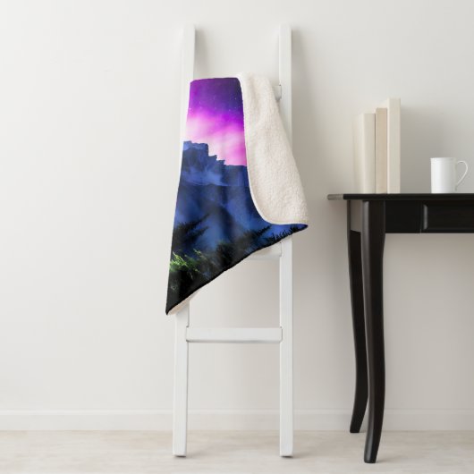 Couverture Sherpa Forêt enchantée (En situation)