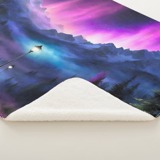 Couverture Sherpa Forêt enchantée (3/4)