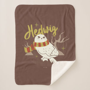 Couverture Sherpa Forêt fantaisiste dessinée d'Hedwig