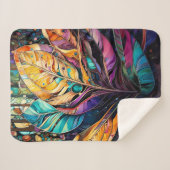 Couverture Sherpa Forêt lunaire (Devant (Horizontal))