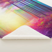 Couverture Sherpa Forêt mystique Sherpa Blanket (3/4)