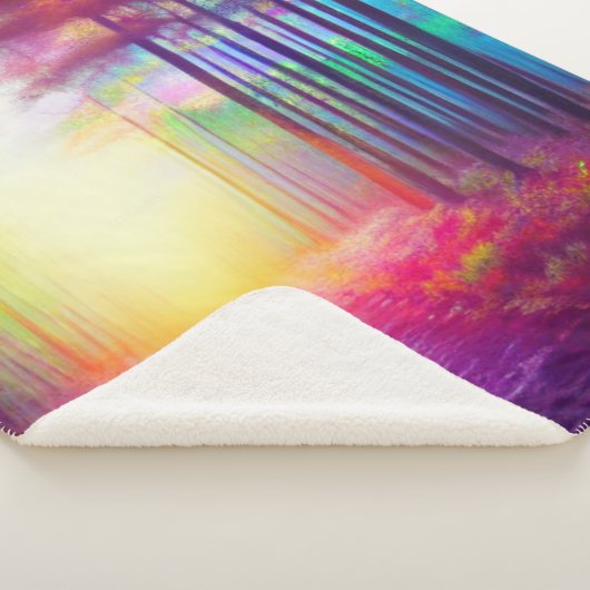 Couverture Sherpa Forêt mystique Sherpa Blanket (3/4)