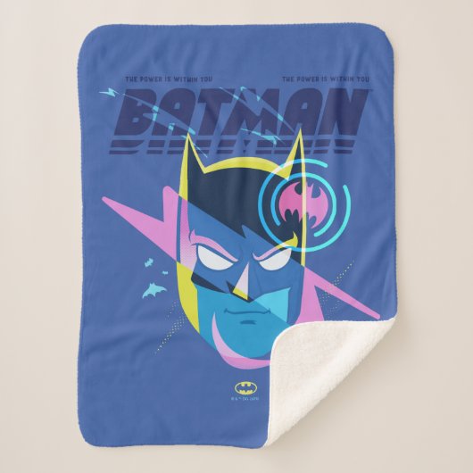 Couverture Sherpa Forever Batman Light Up Head Graphic (Devant)
