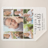 Couverture Sherpa Forever in Our Hearts Photo Sympathy Memorial (Devant (Horizontal))