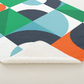 Couverture Sherpa Formes et formes simples Abstraites (3/4)