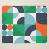 Couverture Sherpa Formes et formes simples Abstraites (Devant (Horizontal))