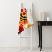 Couverture Sherpa Formes géométriques de dessin à la main Abstraites (En situation)