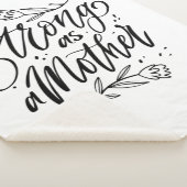 Couverture Sherpa Forte Comme Mère (3/4)