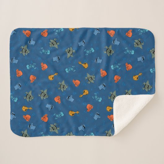 Couverture Sherpa Foster's Home for Imaginary Friends | Fun Pattern (Devant (Horizontal))