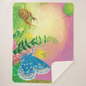 Couverture Sherpa Fourmi, escargot et papillon de Chapman (Devant)