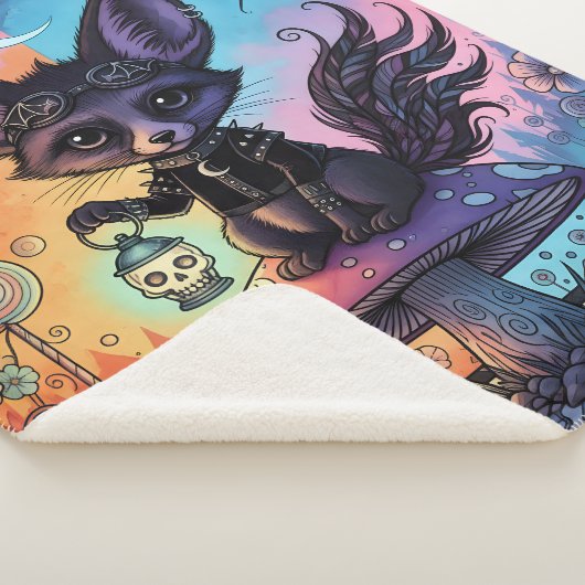 Couverture Sherpa Fox divisée par les royaumes de Twilight (3/4)