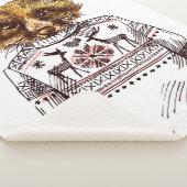 Couverture Sherpa Fox habillé rusé (3/4)