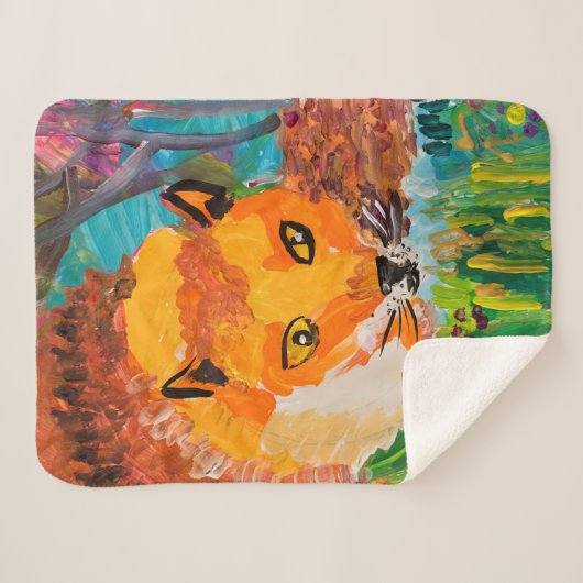 Couverture Sherpa Foxy (Devant (Horizontal))