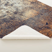 Couverture Sherpa Fracture de détresse de grunge texture (3/4)