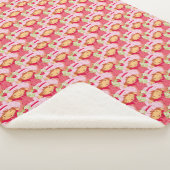 Couverture Sherpa Fraise (3/4)