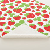 Couverture Sherpa Fraises Sherpa Blanket (3/4)