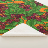 Couverture Sherpa Framboise (3/4)