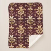 Couverture Sherpa Français Lily Halloween (Devant)