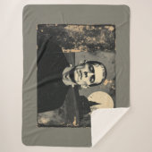 Couverture Sherpa Frankenstein Monster Halloween (Devant)