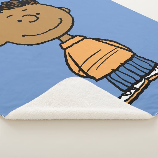 Couverture Sherpa Franklin Smiling (3/4)